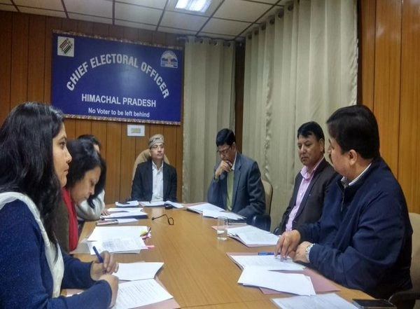 India News | Himachal Pradesh Assembly Election: CEO Reviews Poll Preparedness with DEOs and SPs