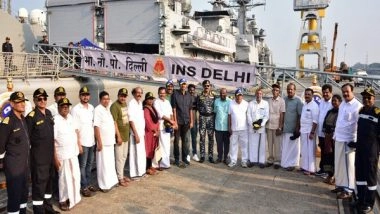 India News | Kerala MLAs Govt Officials Take Part in Mid-sea Naval Exercises