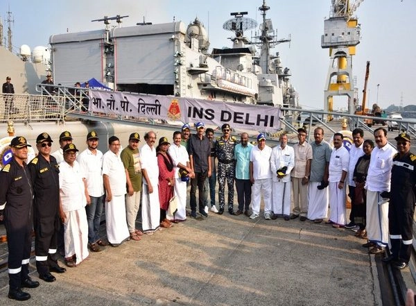 India News | Kerala MLAs Govt Officials Take Part in Mid-sea Naval Exercises