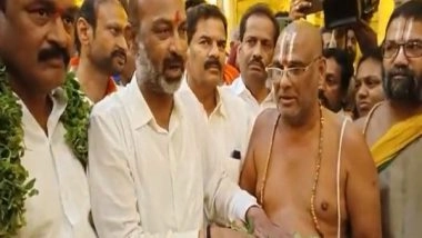 India News | Telangana: BJP State President Bandi Sanjay Challenges CM KCR to Swear over No Involvemnet in MLA Poaching