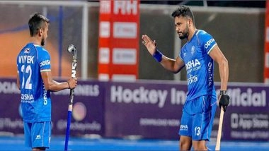 Sports News | Honoured to Receive 'Top Scorer Award': Indian Men's Hockey Defender Harmanpreet Singh