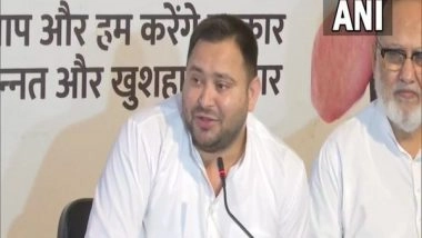 India News | AIMIM is BJP's Team B, Says Bihar Deputy CM Tejashwi Yadav