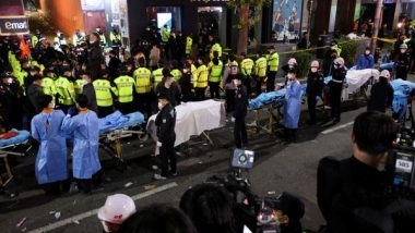 World News | Seoul Halloween Stampede: Death Toll Rises to 151, 19 Identified as Foreigners