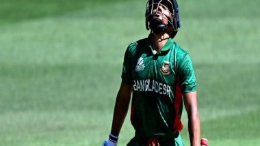 Sports News | T20 WC: Najmul's Crucial 71 Guides Bangladesh to 150/7 Against Zimbabwe