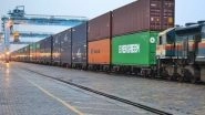 Business News | Container Rail Volumes Expected to Surge 16% by FY25: CareEdge Ratings
