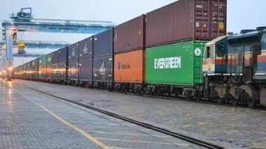 Business News | Container Rail Volumes Expected to Surge 16% by FY25: CareEdge Ratings