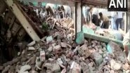 India News | Building Collapses in Maharashtra's Amravati, 5 Dead