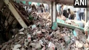 India News | Building Collapses in Maharashtra's Amravati, 5 Dead