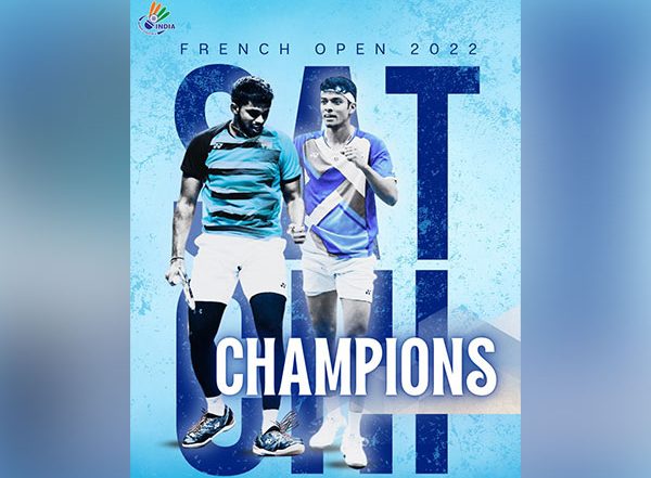 Sports News | French Open: Chirag Shetty, Rankireddy Win Maiden BWF Super 750 Title
