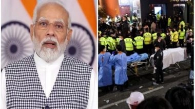 World News | PM Modi Expresses Deep Anguish over South Korea's Halloween Stampede