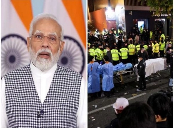 World News | PM Modi Expresses Deep Anguish over South Korea's Halloween Stampede