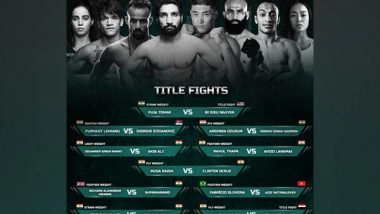 Sports News | Matrix Fight Night 10 Set to Return to Dubai with Four Title Fights in November
