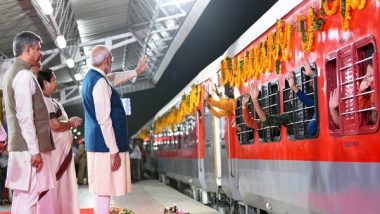 India News | Ahmedabad: PM Modi Dedicates Railway Projects Worth over Rs 2,900 Cr in Asarva