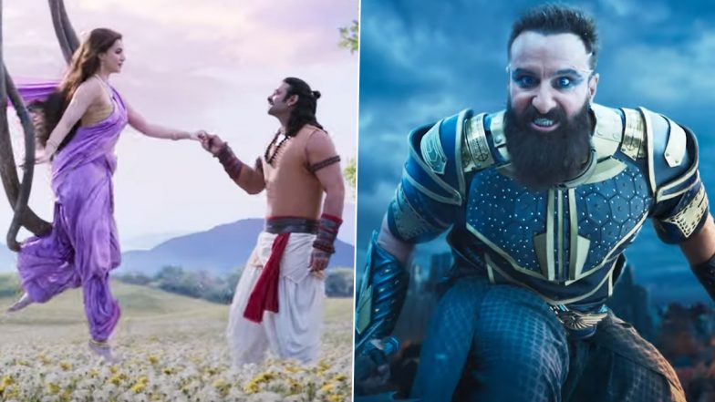 Adipurush Teaser Starring Prabhas, Kriti Sanon, Saif Ali Khan Gets Trolled for Its Animation, Netizens Call It 'Temple Run' (View Tweets)