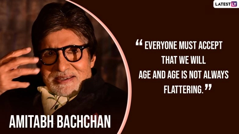 Amitabh Bachchan Birthday Special: 7 Inspiring Quotes by the Legendary Star as He Turns 80!
