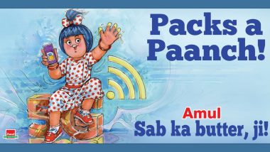 5G Services in India: Amul Says ‘Packs a Paanch’ As India Welcomes Launch of High-Speed Internet