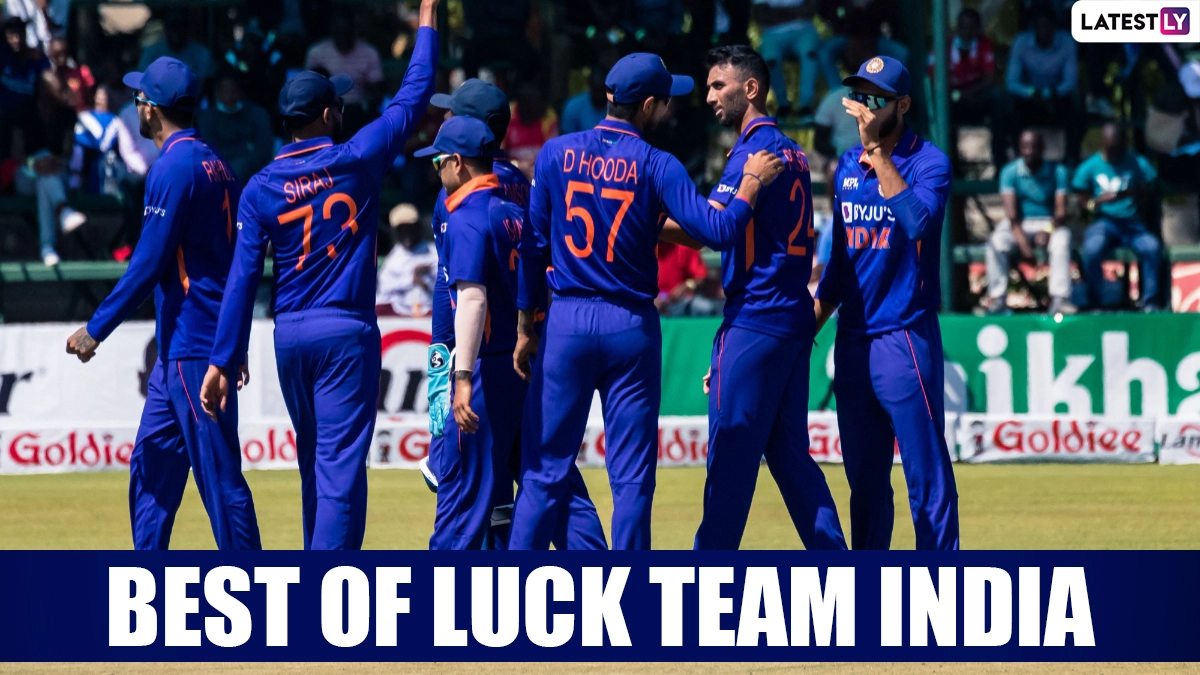 Team India Good Luck Wishes WhatsApp DP, Status, Instagram Images