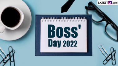 Boss' Day 2022 Date in India: From History to Significance, Know Everything About the Day That Celebrates Hard Work and Leadership of Bosses