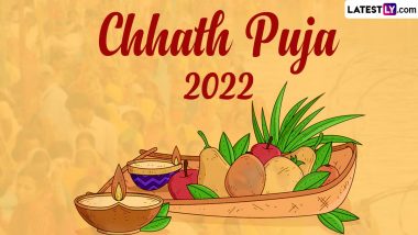 Chhath Puja 2022 Samagri List: From Thekua to Soop, Complete List of Items To Offer to the Sun God and Chhathi Maiya on Chhath Mahaparv at the Ghats