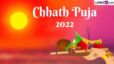 Chhath Puja 2022 Start and End Dates: From Nahay Khay to Kharna, Sandhya Arghya to Usha Arghya, Know Significance and the Various Rituals Performed on All Days of Surya Shashthi or Dala Chhath
