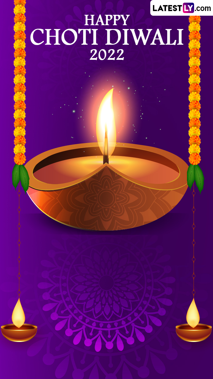 Happy Choti Diwali 2022 Messages: Wishes & Greetings To Send on ...