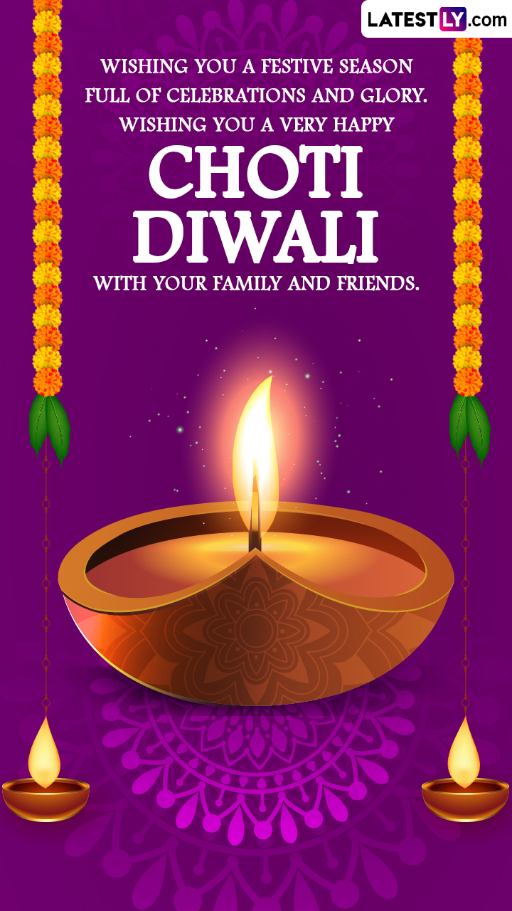Happy Choti Diwali 2022 Messages: Wishes & Greetings To Send on ...
