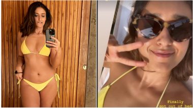 Ileana D’Cruz Flaunts Sexy Curves in Yellow Bikini! Actress Drops Her Hot Pics on Instagram
