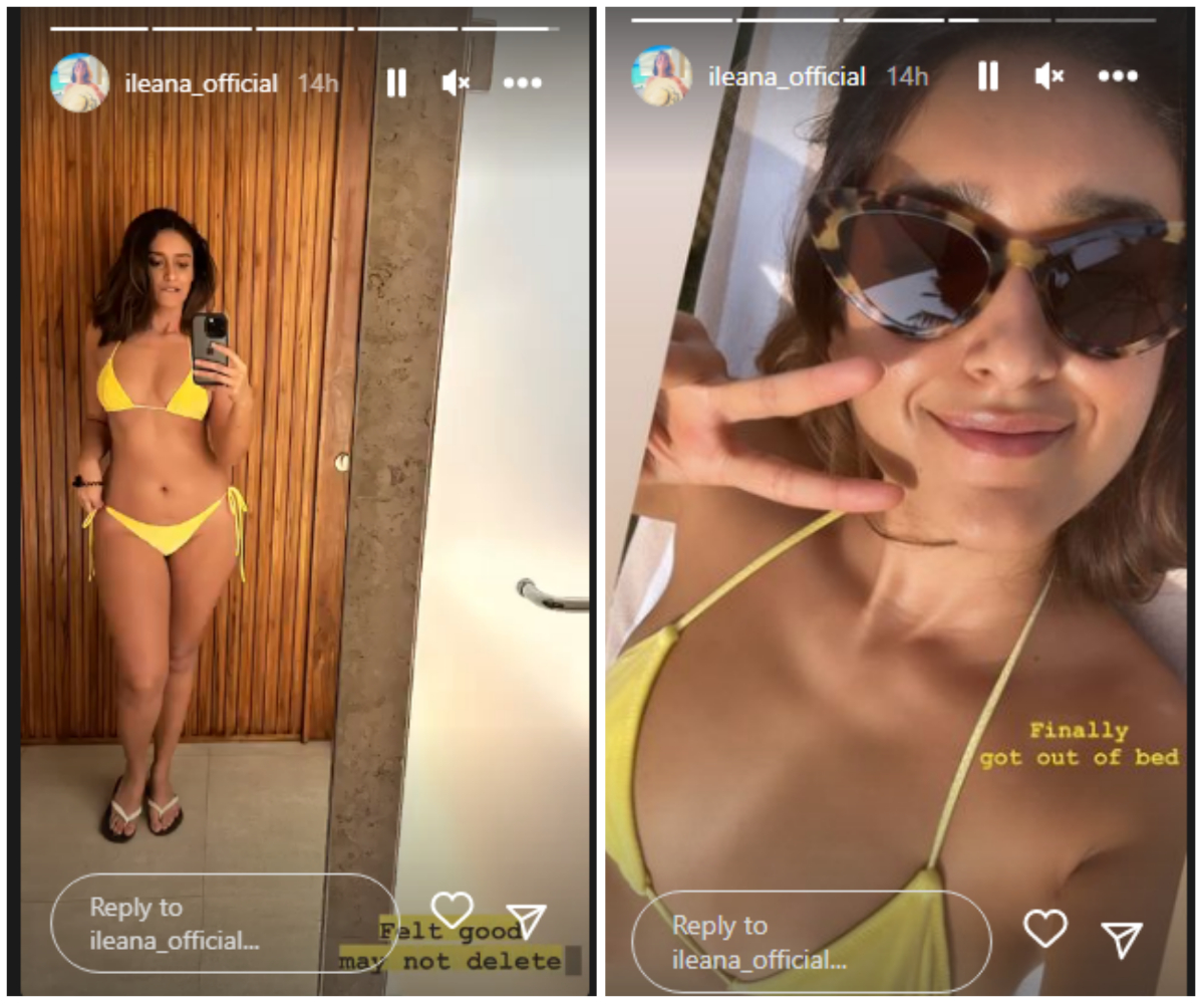 Ileana D'Cruz Flaunts Sexy Curves in Yellow Bikini! Actress Drops Her Hot  Pics on Instagram | 👗 LatestLY