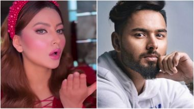 Urvashi Rautela Gives Flying Kiss to Rishabh Pant? Actress' Cryptic Birthday Post Makes Fans Think It’s for Indian Cricketer (Watch Video)