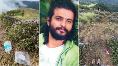 Neeraj Madhav Shares Pictures of ‘Plastic Waste’ Thrown by Tourists While Visiting Munnar’s Neelakurinji Bloom, Says ‘People Don’t Seem to Care’ (View Pics)