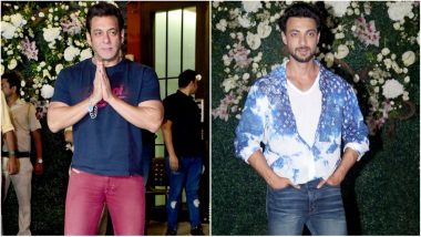 Salman Khan Makes First Public Appearance After Being Diagnosed with Dengue, Attends Aayush Sharma's Birthday Party (View Pic & Videos)