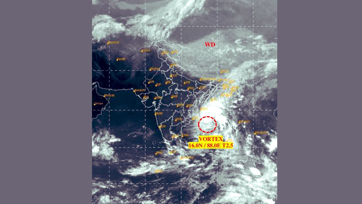 Agency News | Deep Depression Over Bay Of Bengal Intensifies Into ...