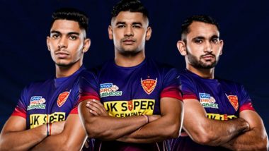 Jaipur Pink Panthers vs Dabang Delhi, PKL 2022 Live Streaming Online on Disney+Hotstar: Watch Free Telecast of Pro Kabaddi League Season 9 on TV and Online
