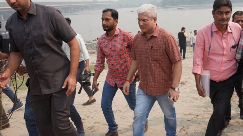 Chhath Puja 2022: Delhi Revenue Minister Kailash Gahlot Reviews Chhath Preparations at Hathi Ghat