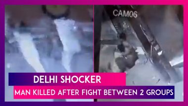 Delhi Shocker: 27-Year-Old Man Killed After Clash Between Two Groups, Fight Caught On CCTV; Police Say No Communal Angle