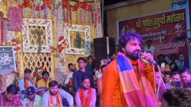 UP: Jagran 'Singer' Dharmendra Pandey Asks Hindus To Take Up Arms for 'Hindu Rashtra'