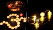 Diwali 2022 House Decoration Ideas: From Living Room to Small Temple, Cool DIY Ideas and Home Decor Tutorial Videos to Decorate Your House