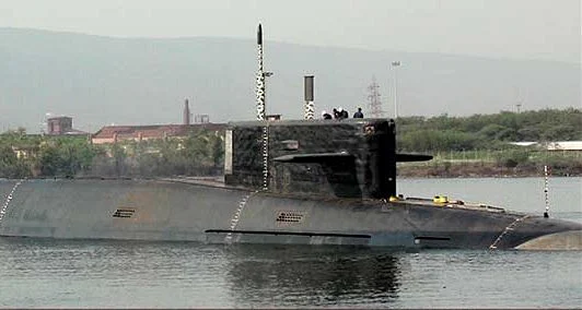 INS Arihant Successfully Test Fires Submarine Launched Ballistic Missile