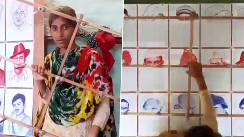 Anand Mahindra Impressed by UP Girl Who Paints 15 Portraits Simultaneously; Here’s How She Reacted After Her Video Went Viral