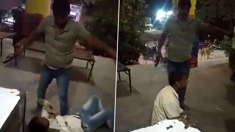 Video: Denied Money For Liquor, Rowdies Thrash Youth With Slippers in UP’s Fatehpur, Booked