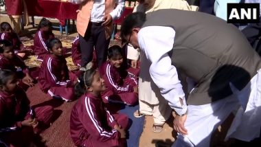 Deepavali 2022: Uttarakhand CM Pushkar Singh Dhami Participates in Diwali Milan Programme With Orphans, Poor Children in Dehradun