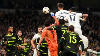 Tottenham Hotspur 1–1 Sporting Lisbon, UEFA Champions League 2022–23: Rodrigo Bentancur Helps Spurs Secure Point (Watch Goal Video Highlights)