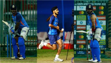 IND vs SA: Team India Gear Up for 2nd T20I Against South Africa in Guwahati (See Pics and Video)