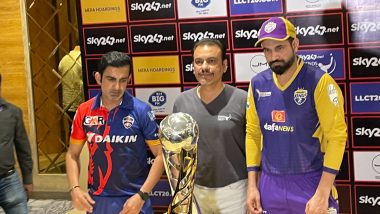 India Capitals vs Bhilwara Kings, Legends League Cricket 2022 Live Streaming Online on Disney+ Hotstar: Get Free Telecast Details of LLC T20 Final Match With Timing in IST