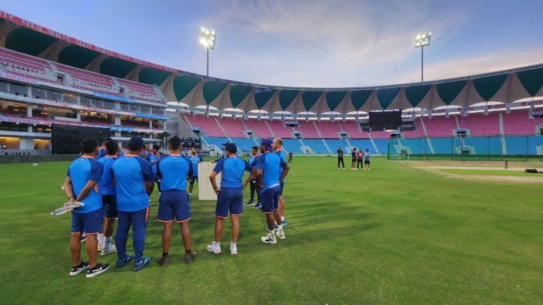 IND vs SA 1st ODI 2022 Delayed Further Due To Rain At Ekana Cricket Stadium in Lucknow