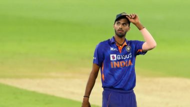 IND vs SA 2022: Washington Sundar Replaces Injured Deepak Chahar for Remainder of ODI Series
