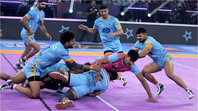 Telugu Titans vs U Mumba, PKL 2022 Live Streaming Online on Disney+Hotstar: Watch Free Telecast of Pro Kabaddi League Season 9 on TV and Online