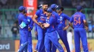 India vs South Africa 2nd ODI 2022: Mohammed Siraj, Washington Sundar Reduce Proteas to 42/3 in 15 Overs