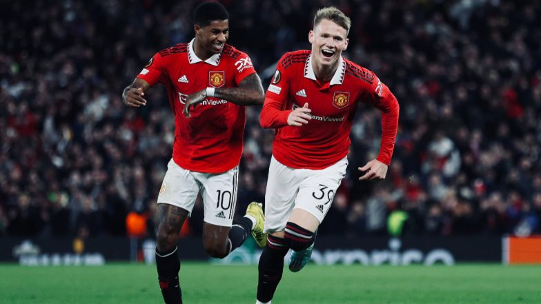 Manchester United 1–0 Omonoia, UEFA Europa League 2022–23: Scott McTominay’s Injury Time Strike Seals Win for Red Devils (Watch Goal Video Highlights)