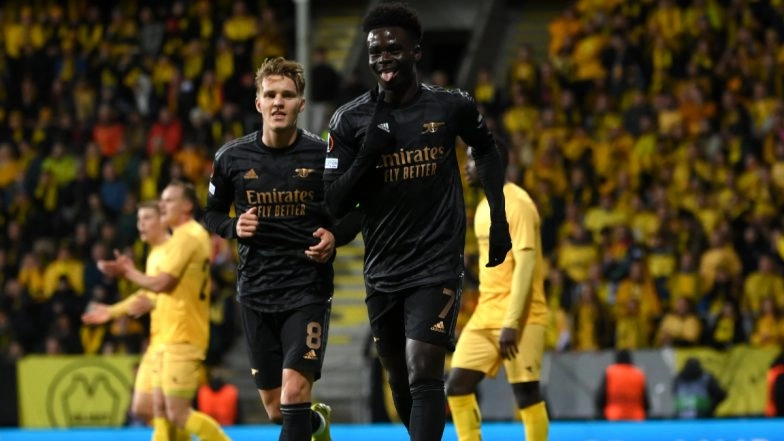 Bodo/Glimt 0–1 Arsenal, UEFA Europa League 2022–23: Bukayo Saka Strikes As Gunners Continue Sensational Form (Watch Goal Video Highlights)